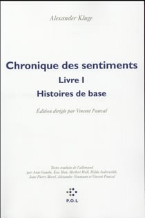Chronique des sentiments Tome 1