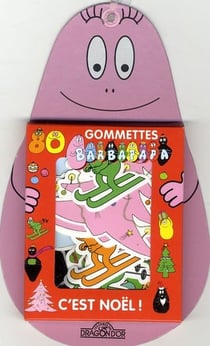 Barbapapa - c'est noël - 80 gommettes