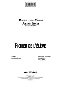 LECTURE EN TETE - JUSTICE CIRCUS - LECTURE CYCLE 3 (FICHIER)