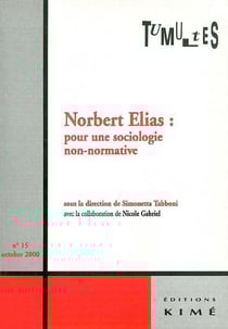 Tumultes N°15 Norbert Elias
