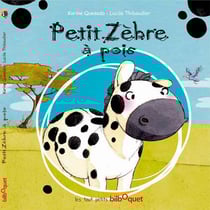 Petit zèbre à pois