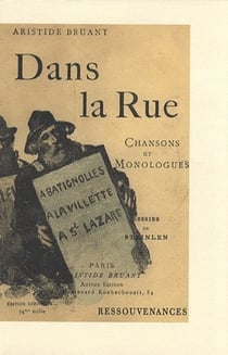 Dans la rue. t.1 - chansons et monologues