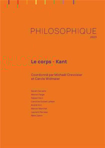 Philosophique n.2023 : le corps - Kant