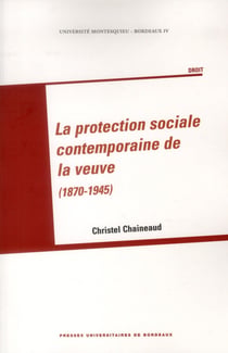 Protection sociale de la veuve (1870-1945)