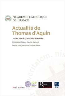 Actualité de Saint Thomas d'Aquin