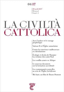 La civiltà cattolica : avril 2017