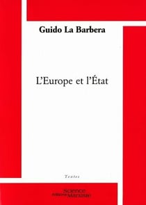 L'Europe et l'Etat