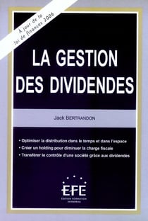 La gestion des dividendes