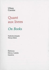 Quant au livre - le nouvel art de faire des livres