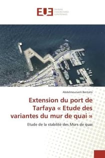 Extension du port de Tarfaya « Etude des variantes du mur de quai » : Etude de la stabilité des Murs de quai