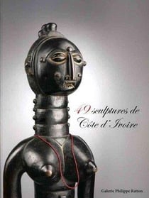 49 sculptures de côte d'ivoire