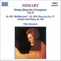 Quatuors a cordes K499 - 590 - Adagios