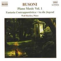Busoni : piano music - vol.1