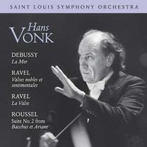Debussy : la mer - Ravel : valses nobles et sentimentales - roussel : suite n°2 de bacchus et ariane