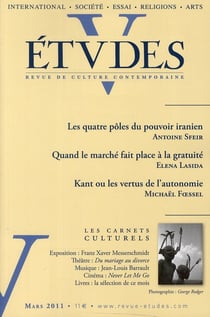 Revue etudes - mars 2011