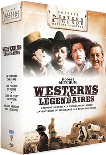 Robert Mitchum - 4 westerns légendaires : L'Homme au Fusil + La Vengeance du Shérif + La Route de l'Ouest + L'Aventurier du Rio Grande