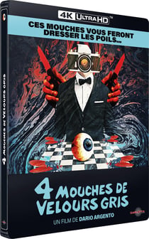 4 mouches de velours gris - Blu-ray 4K