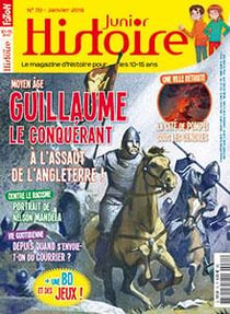 Histoire Junior N°70 Guillaume Le Conquerant Janvier 2018