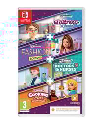 Pack My Universe : Maîtresse d'école - Fashion boutique - Doctors & Nurses - Cooking star (Code in a Box)