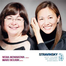 Stravinsky : suite italienne, duo concertant, divertimento