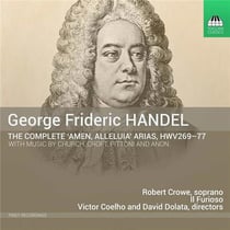 Haendel : intégrale des arias ?amen, alleluia' hwv 269-277