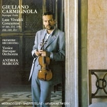 Late vivaldi concertos rv 386, 235, 296, 258, 389, 251