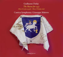 Guillaume Dufay, the masses for 1453