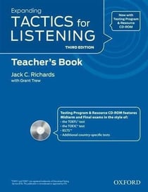 Tactics for listening (third edition) expanding: teacher's resource pack