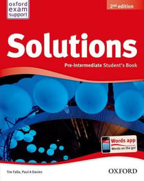 Solutions 2nd edition pre-intermediate: student's book