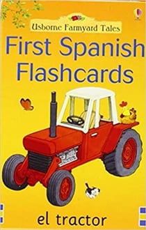 First Spanish flashcards