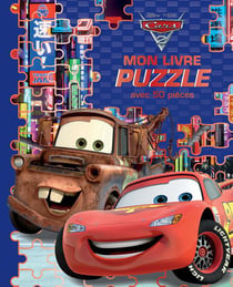 Cars 2 - mon livre puzzle - avec 50 pièces
