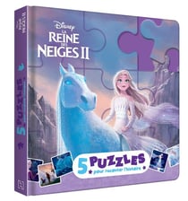 La Reine des Neiges 2 : mon petit livre puzzle - 5 puzzles pour raconter l'histoire