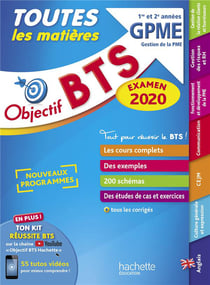 Objectif bts - le tout en un bts - gestion de pme