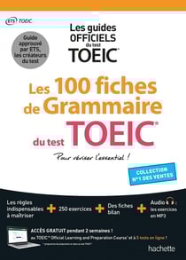 Les 100 fiches de grammaire du test TOEIC