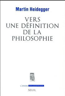 Vers une définition de la philosophie
