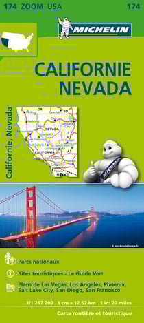 CARTES ZOOM n.174 : Californie, Navada
