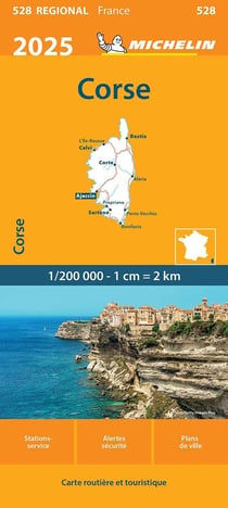 Carte Régionale Corse 2025