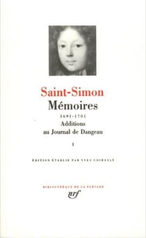 Mémoires, additions au journal de Dangeau Tome 1