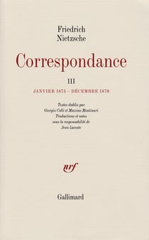 Correspondance Tome 3 - 1875-1879
