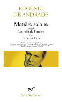 Matière solaire : le poids de l'ombre - blanc sur blanc