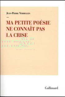Ma petite poésie ne connaît pas la crise