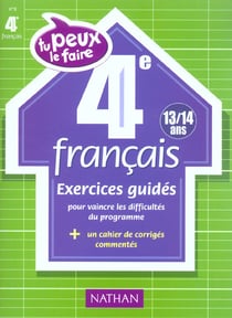 Tu peux le faire francais 4e