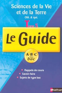 GUIDE ABC SVT TERM S COURS