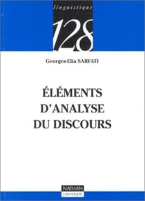 Elements d'analyse du discours