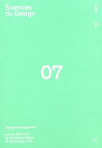 Sciences du design Tome 7 : design management