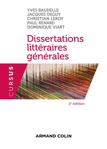 Dissertations littéraires générales