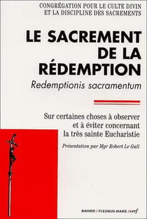 Le Sacrement de la rédemption
