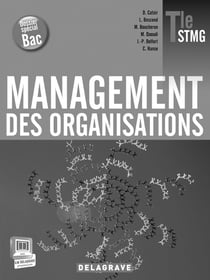 Management des organisations - terminale STMG - livre du professeur
