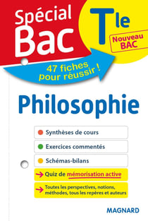 Fiches spécial bac : fiches philosophie - terminale bac (édition 2021)