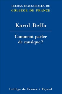 Comment parler de musique ?